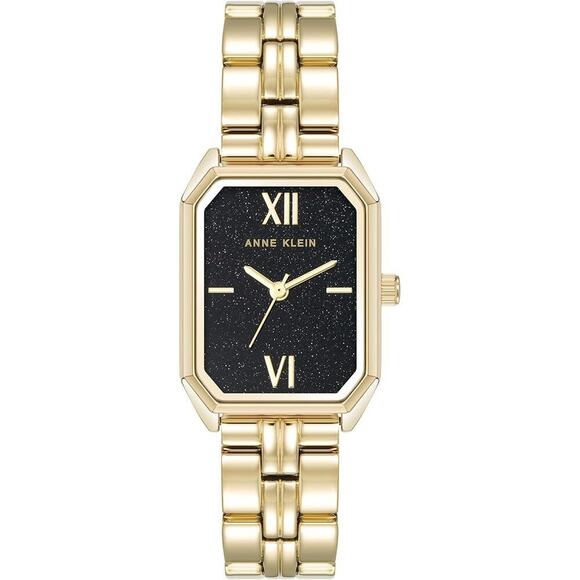 Octagonal Metal Bracelet Watch in Gold-Tone | Anne Klein Anne Klein Women\'s Bracelet Watch